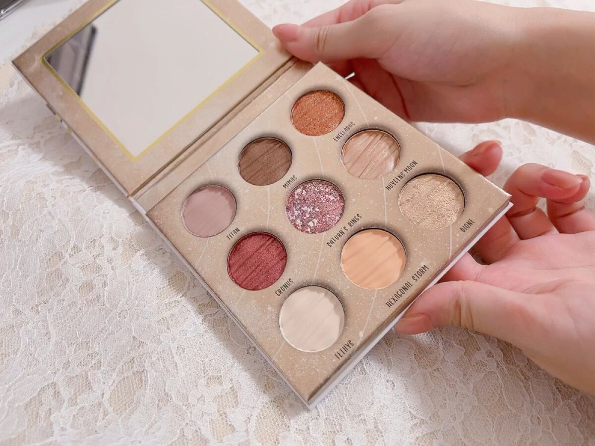 ギャラクシー9色アイシャドウパレット/DiTO/アイシャドウパレットの動画クチコミ1つ目
