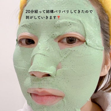 カーミンググリーン マッドマスク/by : OUR/シートマスク・パックを使ったクチコミ（3枚目）