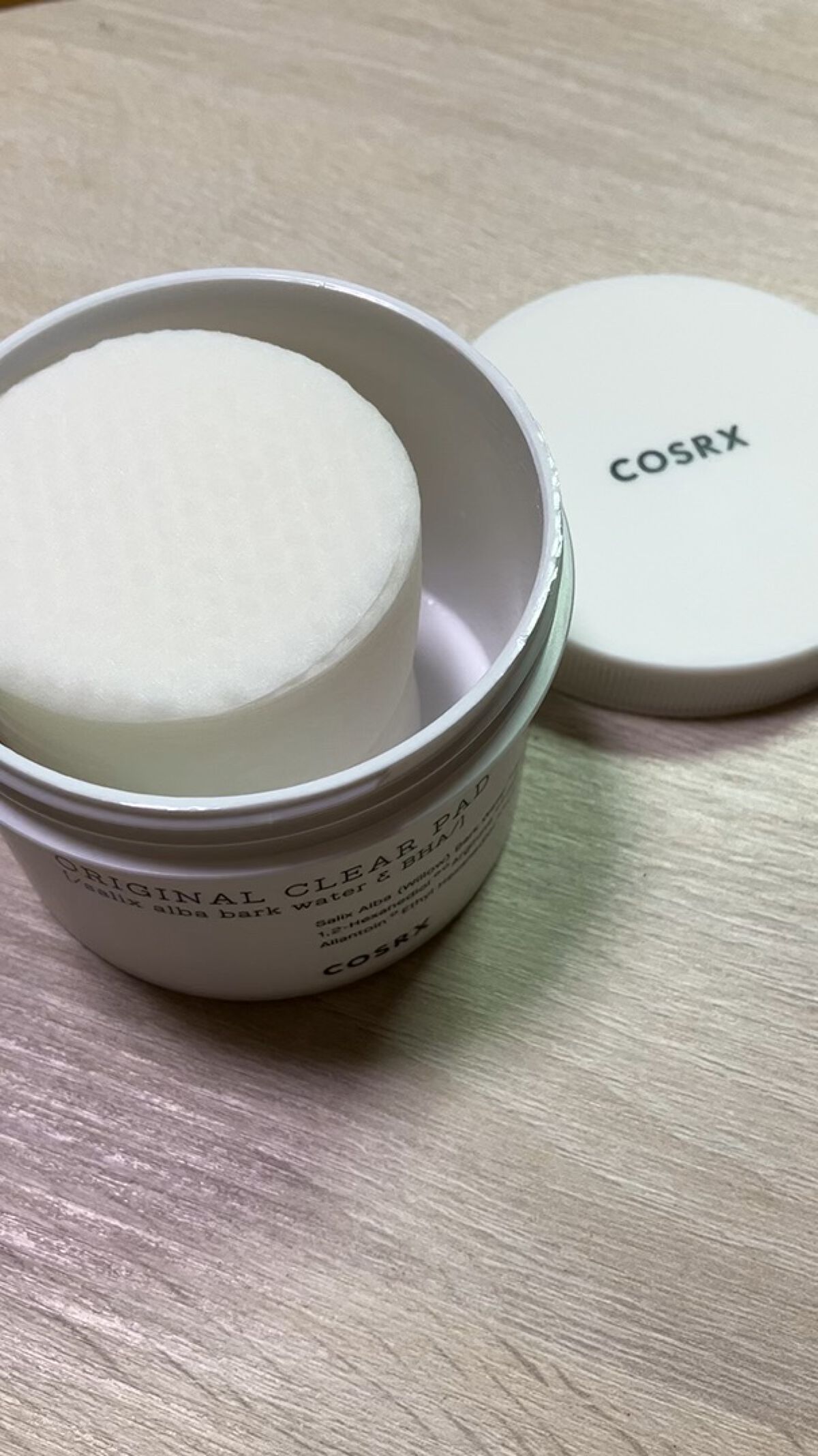 ワンステップオリジナルクリアパッド/COSRX/トナーパッドを使ったクチコミ（1枚目）