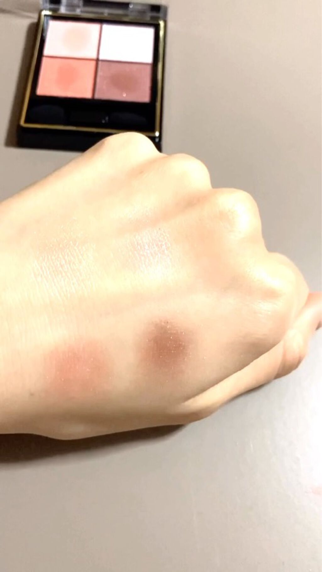 リアルクローズシャドウ/excel/アイシャドウパレットを使ったクチコミ（3枚目）