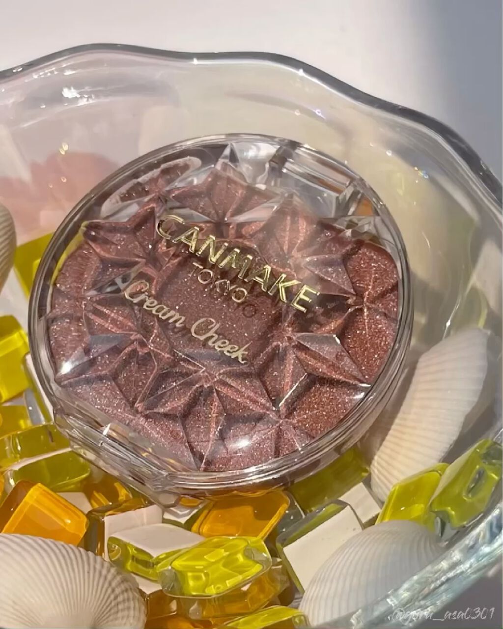 クリームチーク(パールタイプ)/キャンメイク/ジェル・クリームチークを使ったクチコミ（1枚目）