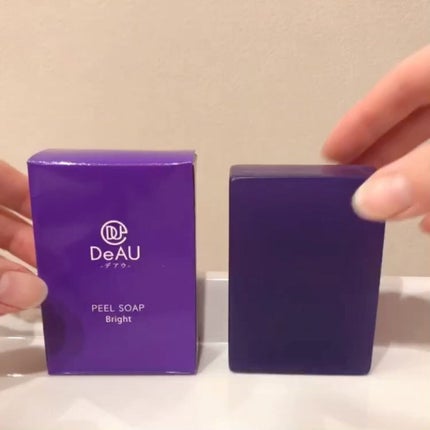 ピールソープブライト/DeAU(デアウ)/洗顔石鹸の動画クチコミ3つ目
