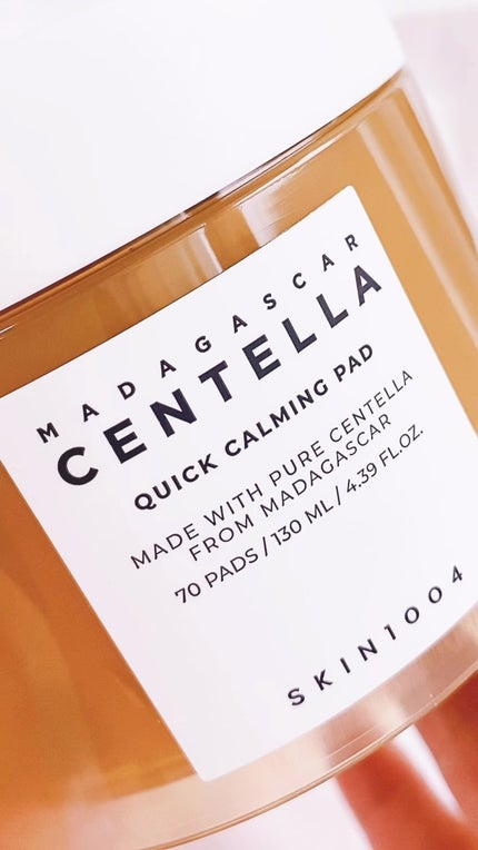 センテラ クイックカーミングパッド/SKIN1004/トナーパッドの人気ショート動画