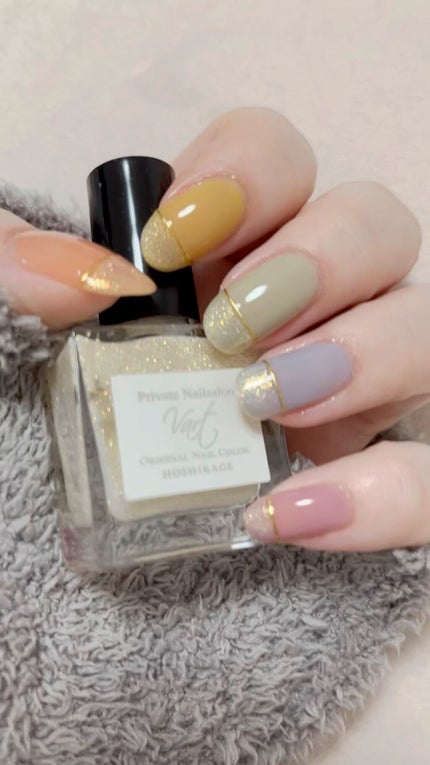 ヴェイル オリジナルネイルカラー/Vart/マニキュアの人気ショート動画