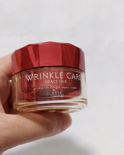 グレイス ワン リンクルケア リンクルリフトV ナイトリペアクリーム/グレイスワン/フェイスクリームの人気ショート動画