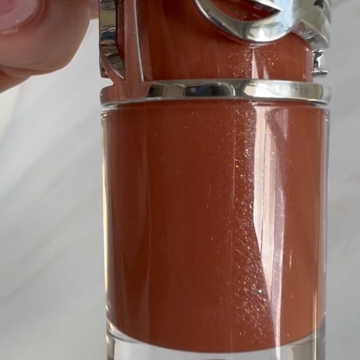 YSL ラブシャイン オイル グロス #5 カリフォルニア サンシャイン/YVES SAINT LAURENT BEAUTE/リップグロスを使ったクチコミ（3枚目）