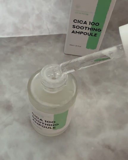 シカ100スージングアンプル/Neulii/美容液の動画クチコミ1つ目