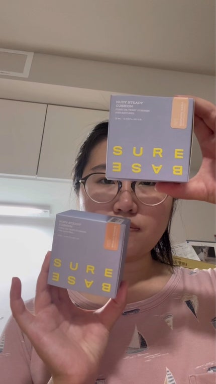 ヌーディステディクッション/SUREBASE/クッションファンデーションを使ったクチコミ(1枚目)