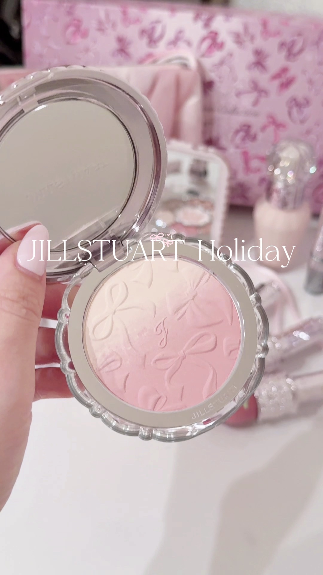 ジルスチュアート イルミネイティングジェム セラムブライマー リボンファッションショー/JILL STUART/化粧下地の動画クチコミ3つ目