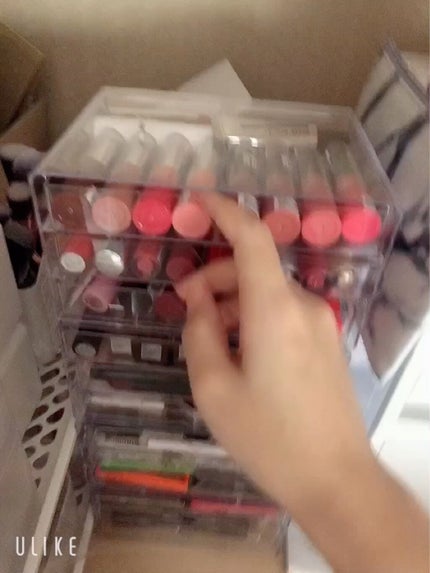 3段式クリアーケース/DAISO/その他化粧小物を使ったクチコミ(1枚目)