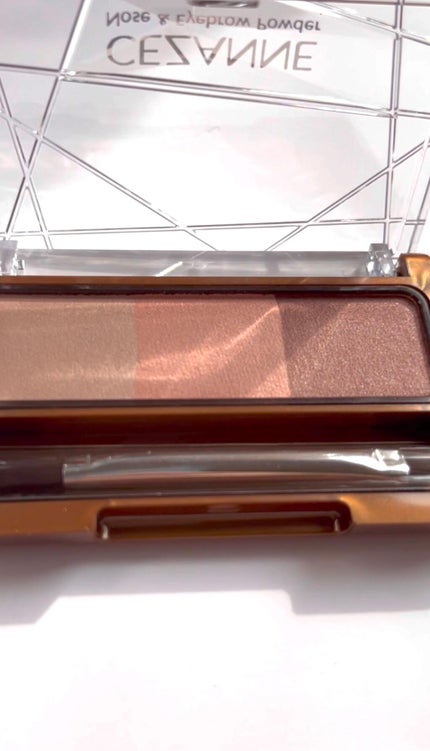 ノーズ&アイブロウパウダー/CEZANNE/パウダーアイブロウの人気ショート動画