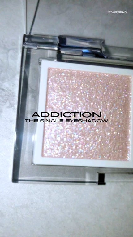 アディクション ザ シングル アイシャドウ スパークル/ADDICTION/単色アイシャドウの人気ショート動画