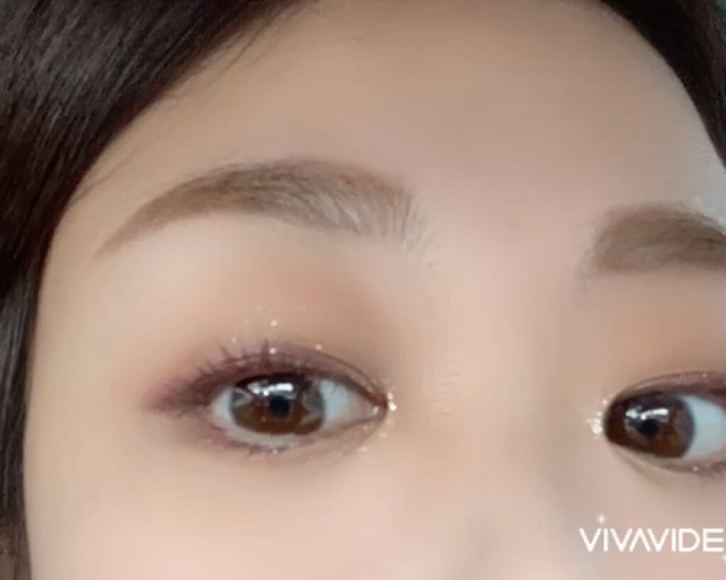 ジェルアイライナー/CEZANNE/ジェルアイライナーを使ったクチコミ（2枚目）