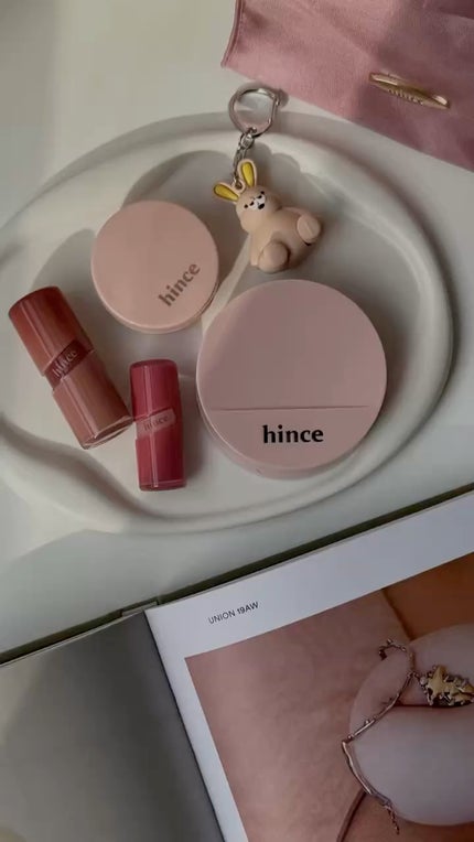 カバーマスターピンククッション/hince/クッションファンデーションの人気ショート動画