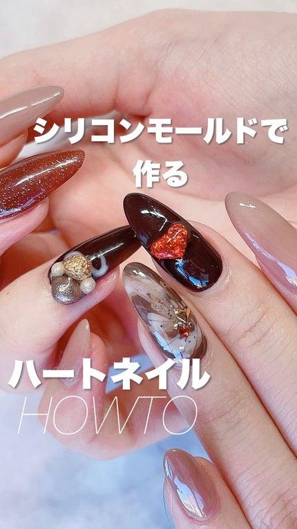 ジェルネイル(ライト対応)/セリア/ジェルネイルの人気ショート動画