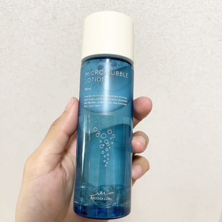 薬用マイクロバブルローション/Macchia Label/化粧水を使ったクチコミ（3枚目）