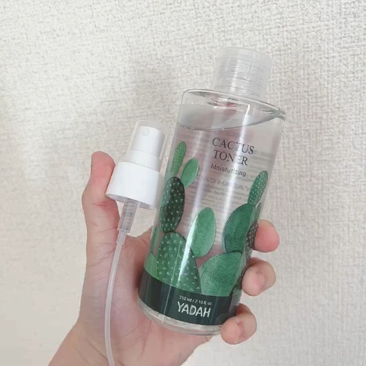カクタス87%鎮静トナー/YADAH/化粧水を使ったクチコミ（1枚目）
