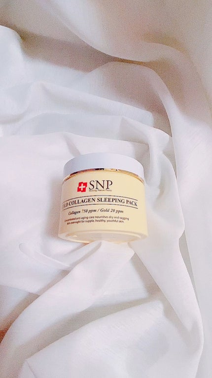 SNP ゴールド コラーゲン スリーピング パック/SNP/シートマスク・パックの人気ショート動画