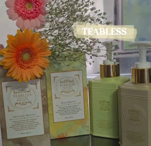 アクアアールグレイティーパフュームボディローション/TEABLESS/ボディローションを使ったクチコミ（1枚目）