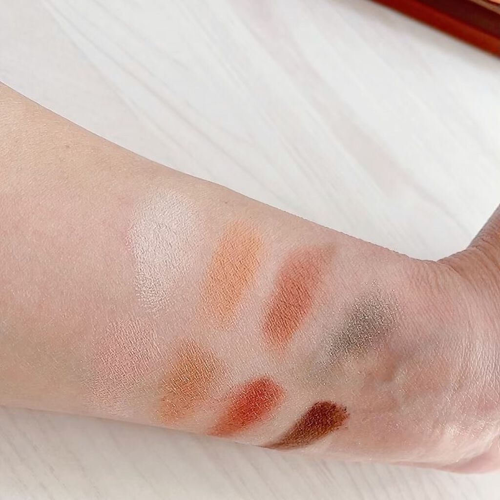 クリスマスコーヒー ミニ アイシャドウ パレット/Too Faced/アイシャドウパレットを使ったクチコミ（3枚目）