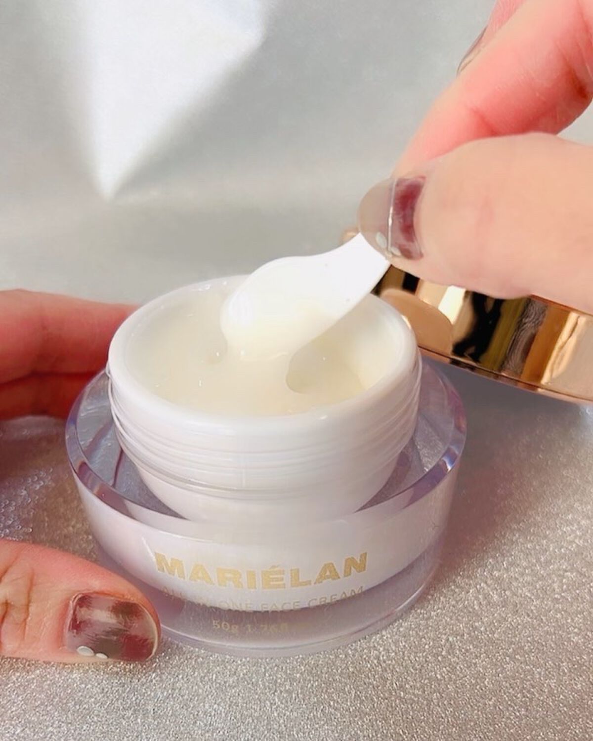 オールインワン フェイスクリーム /MARIÉLAN/オールインワン化粧品を使ったクチコミ（3枚目）