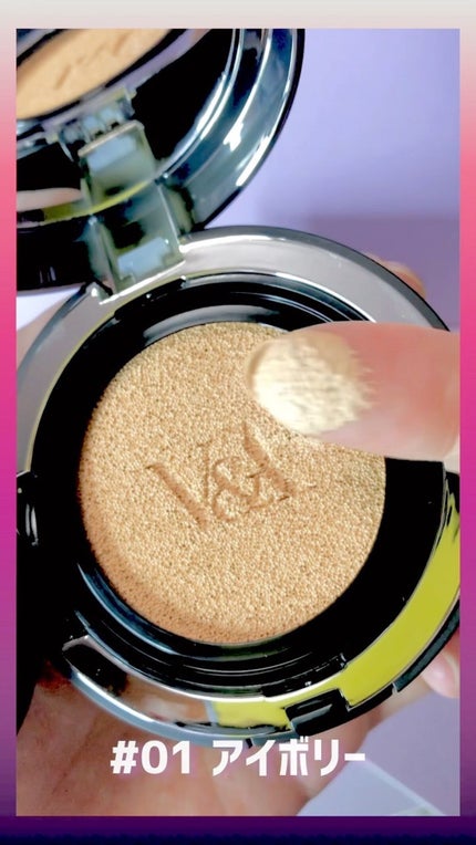 ロングウェアクッションファンデーション/V&Aビューティー/クッションファンデーションの人気ショート動画