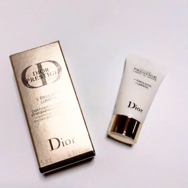 プレステージ ホワイト リンクル エマルジョン ルミエール/Dior/美容液を使ったクチコミ（1枚目）