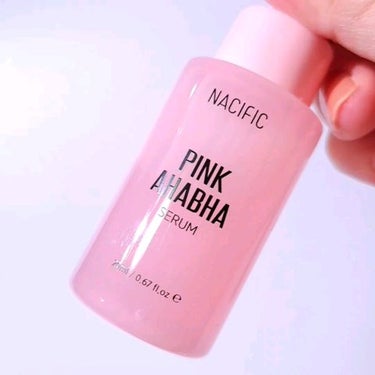 NACIFIC PINK AHABAH SERUMのクチコミ「ピンクが可愛いー💞
NACIFICのPINK AHABAH SERUM。

角質が気になるから.....」（1枚目）