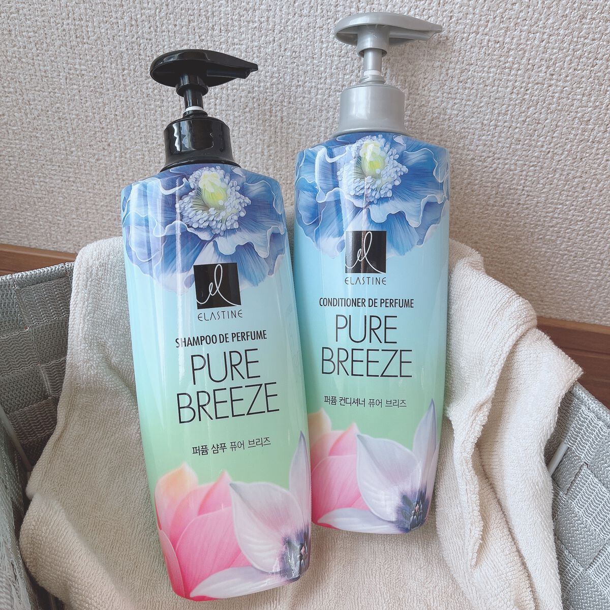 Perfume PURE BREEZE シャンプー／コンディショナー/ELASTINE/シャンプー・コンディショナーの動画クチコミ1つ目