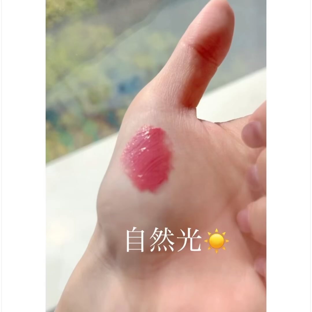 ルージュ デコルテ リキッド 14 skin rose（Dewy rouge ）/DECORTÉ/口紅を使ったクチコミ（2枚目）