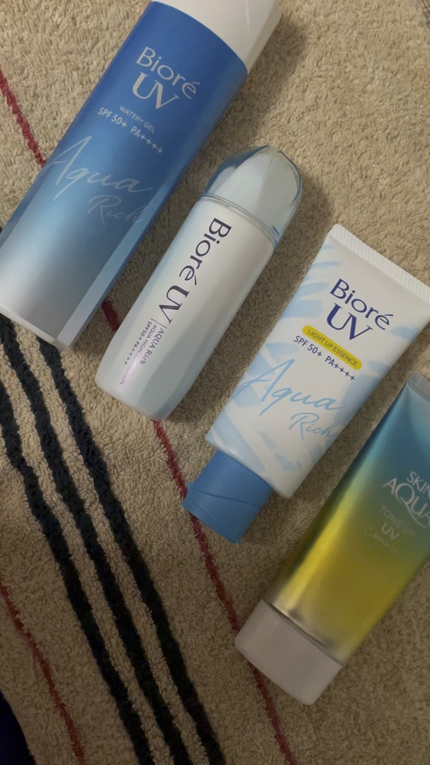 ビオレUV アクアリッチ ウォータリーエッセンス/ビオレ/日焼け止めローションの人気ショート動画