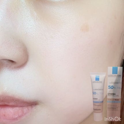 UVイデア XL プロテクショントーンアップ ローズ/ラ ロッシュ ポゼ/日焼け止めクリームを使ったクチコミ(4枚目)