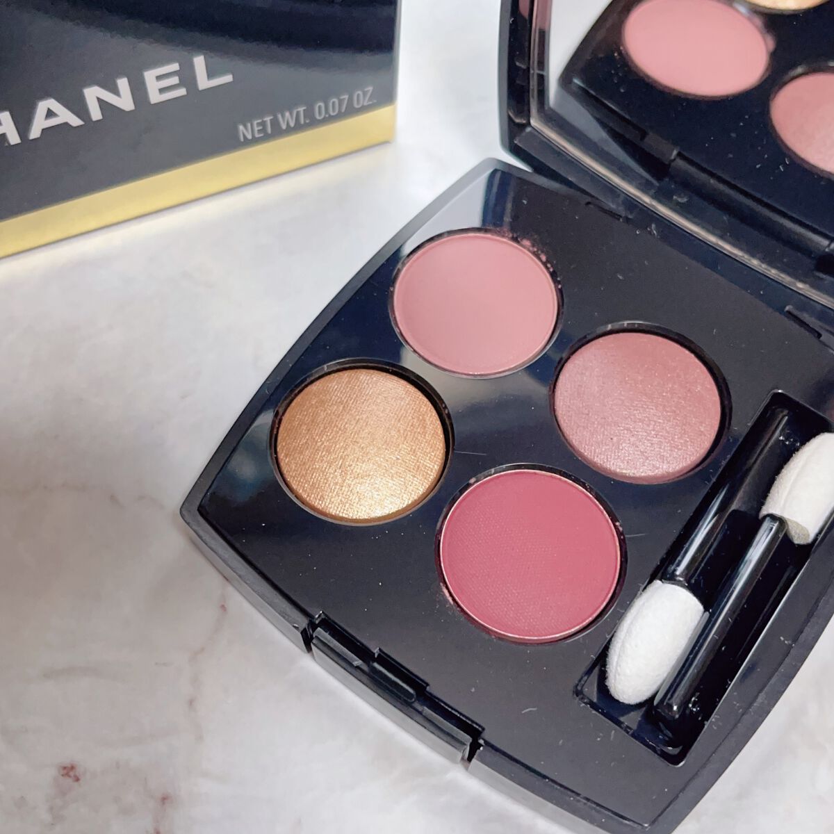 限定パウダーアイシャドウ】レ キャトル オンブル|CHANELの口コミ「CHANELレ キャトル オンブル58アン..」 by aoi(普通肌/40代前半) | LIPS 限定パウダーアイシャドウ】レ キャトル オンブル|CHANELの口コミ「CHANELレ キャトル オンブル58アン..」 by aoi(普通肌/40代前半) | LIPS