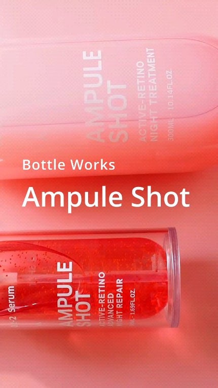 アクティブレチノ ナイトトリートメント ローション/AMPULE SHOT/化粧水を使ったクチコミ(1枚目)