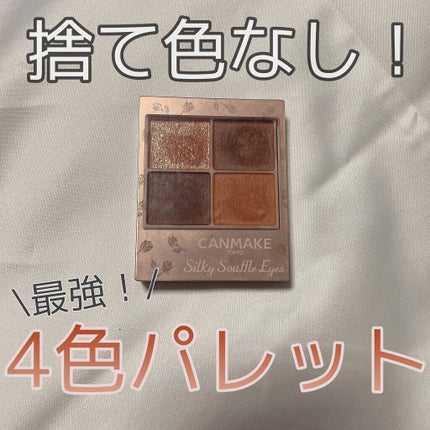 シルキースフレアイズ(マットタイプ)/キャンメイク/アイシャドウパレットの人気ショート動画