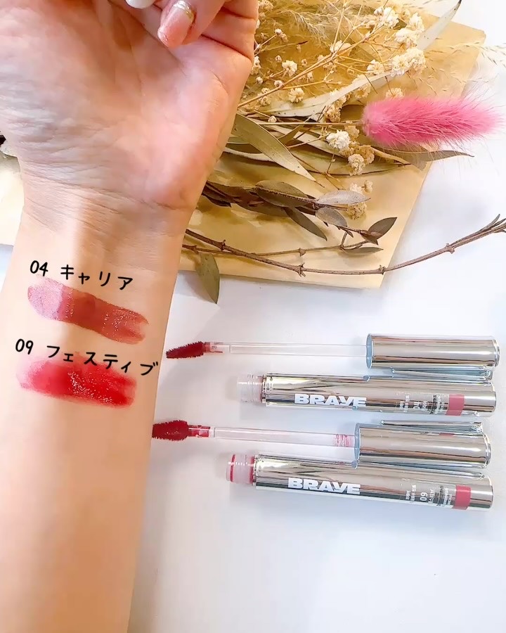 THIN GLOW TINT/BRAYE/口紅を使ったクチコミ（3枚目）