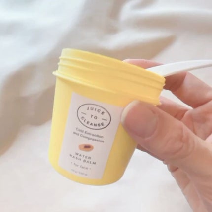 ウォーターウォッシュバーム/JUICE TO CLEANSE/スクラブ・ゴマージュを使ったクチコミ(4枚目)