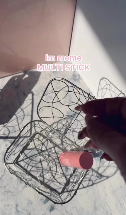 アイムマルチスティックブラッシャー/i’m meme/ジェル・クリームチークの人気ショート動画