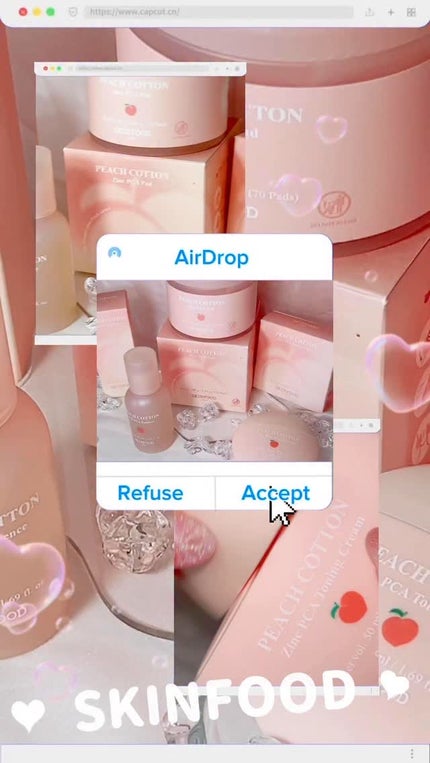 ピーチコットン ジンクPCAエッセンス/SKINFOOD/美容液の人気ショート動画