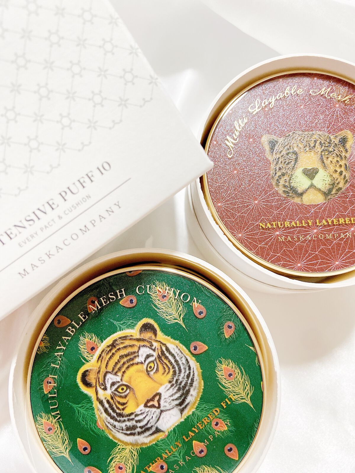 MULTI LAYABLE MESH CUSHION/MASKACOMPANY/クッションファンデーションを使ったクチコミ（1枚目）