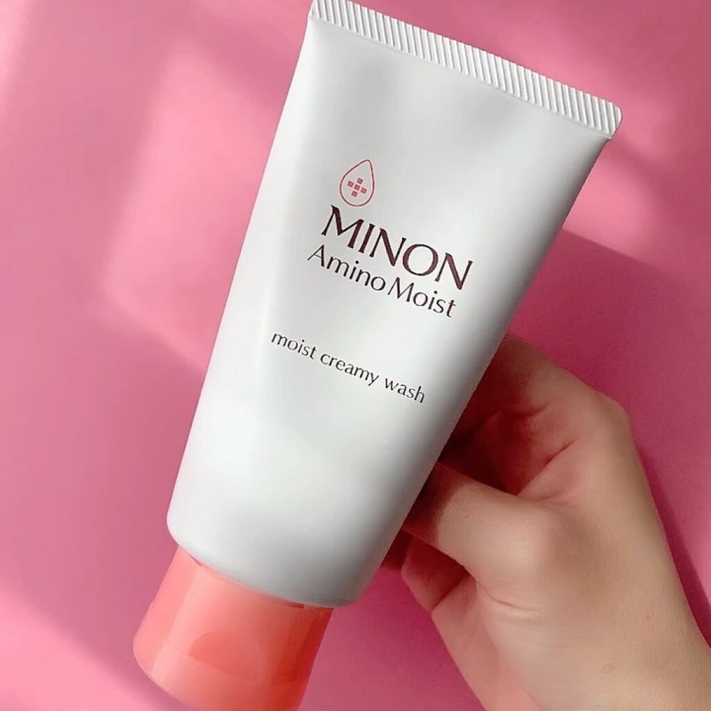 アミノモイスト モイストクリーミィ ウォッシュ/ミノン/洗顔フォームを使ったクチコミ（3枚目）
