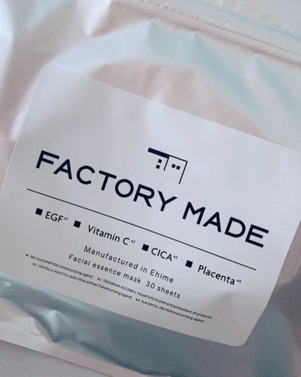 FACTORY MADE THE MASK/FACTORY MADE/その他スキンケアグッズを使ったクチコミ(1枚目)