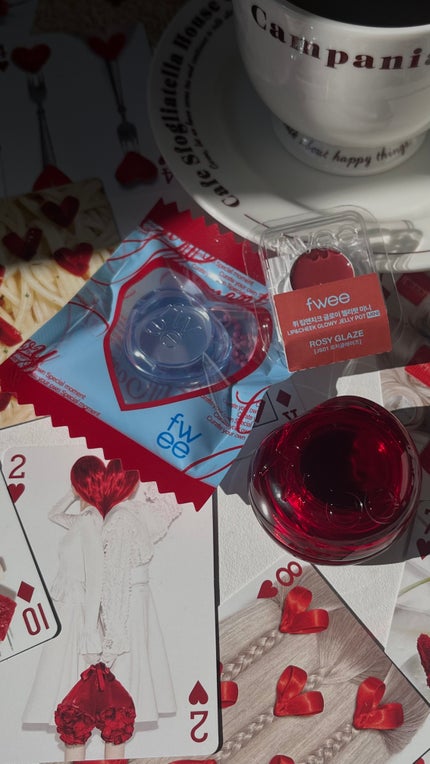 フィー リップアンドチーク グローイジェリーポット/fwee/リップグロスの人気ショート動画