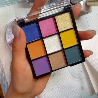 UR GLAM　BLOOMING EYE COLOR PALETTE/U R GLAM/アイシャドウパレットを使ったクチコミ（2枚目）