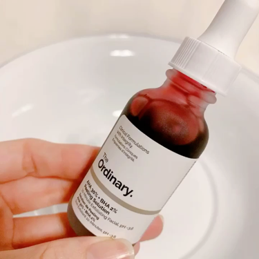 AHA 30% + BHA 2% Peeling Solution/The Ordinary/ピーリングを使ったクチコミ（2枚目）