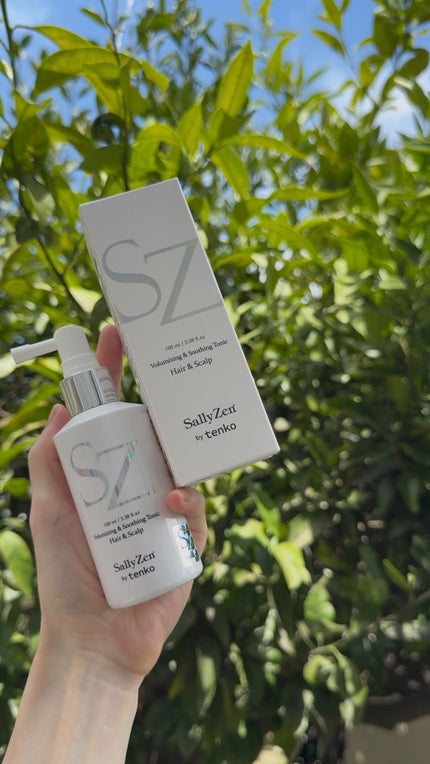 ボリューマイジング&スーディングヘアトニック/SallyZen/頭皮ローションの人気ショート動画