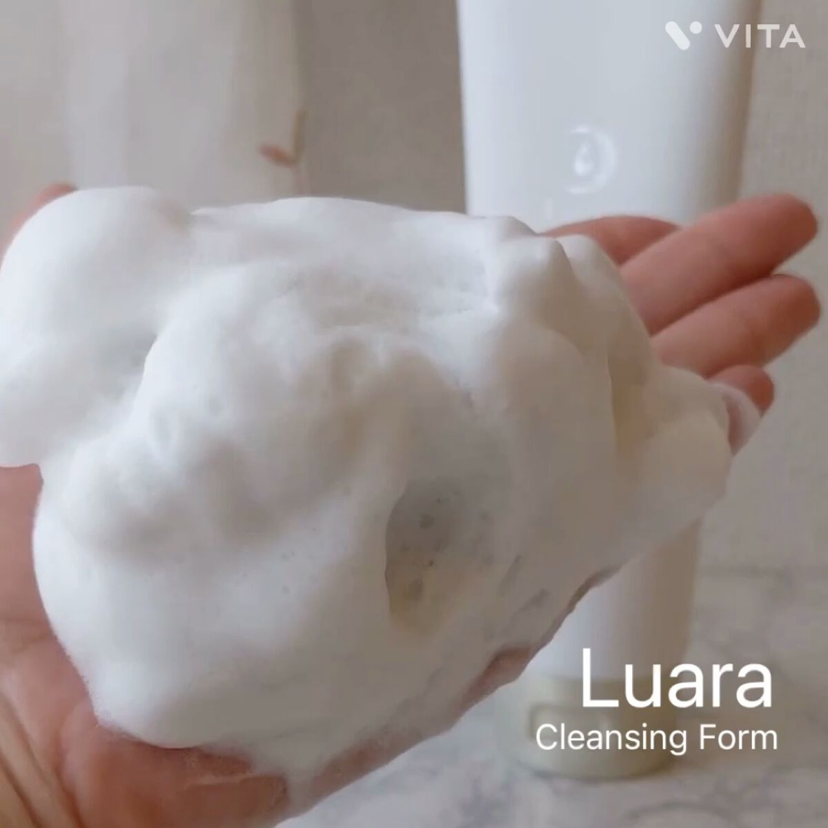 クレンジングフォーム/Luara/洗顔フォームの動画クチコミ1つ目