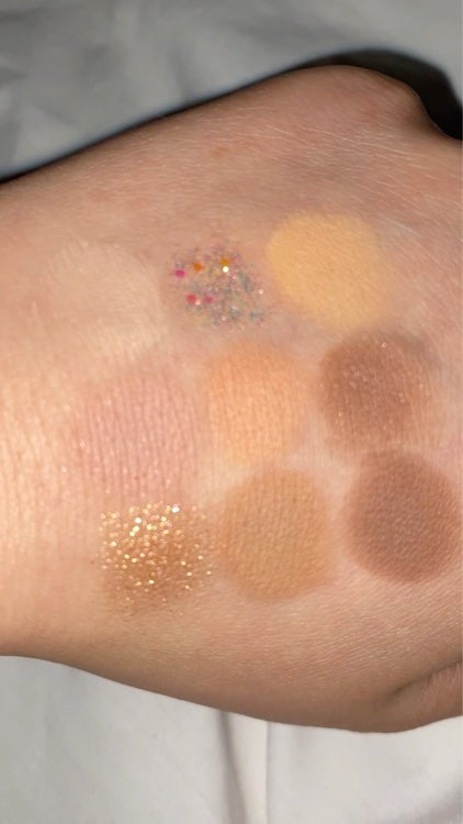 クォーツ 9色アイシャドウパレット(ドリームランドアイシャドウ)/ZEESEA/アイシャドウパレットを使ったクチコミ(5枚目)