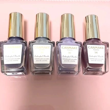 カラフルネイルズ/キャンメイク/マニキュアの人気ショート動画