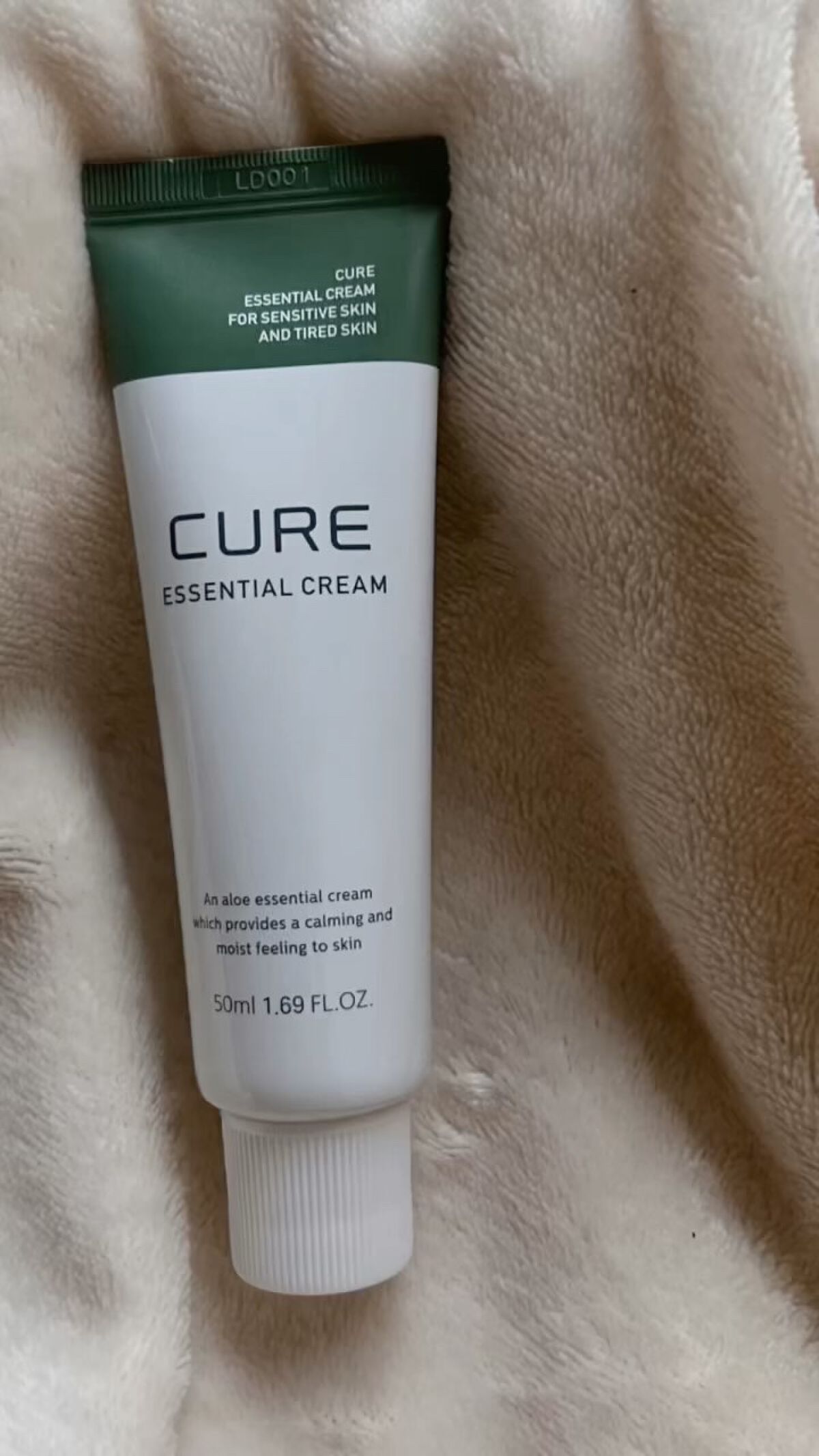 CURE essential cream/KIM JEONG MOON Aloe/フェイスクリームを使ったクチコミ（1枚目）